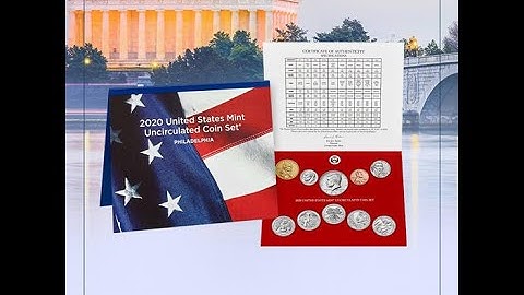 The 2020 US Uncirculated Mint Set Is A Modern Rarity For Annual Coin Sets With A Mintage Of 213,000