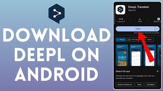How to Download DeepL on Android (2024) | Install DeepL on Android