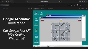 Vibe Coding using Google AI Studio: Building windows 98 clone