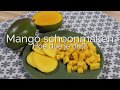 Mango schoonmaken hoe doe je dat  puurgezond