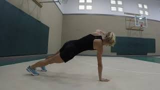 Plank to T Position