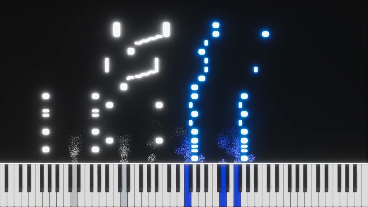 IOSYS/NK8th - Cirno's perfect math class (piano)