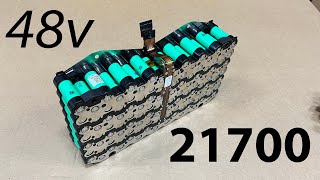 2kWh of 21700 Samsung Cells in 14s 52v  battery module