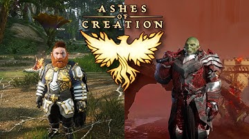 Ashes of Creation Alpha 1 vs Alpha 2 Side By Side Comparison