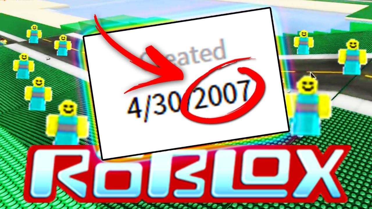 The Oldest Roblox Game Youtube - oldest roblox game created