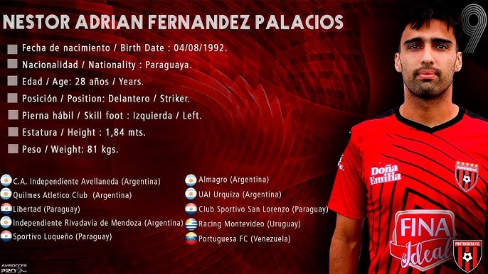 2014 Adrian Fernandez - Club Atletico Independiente