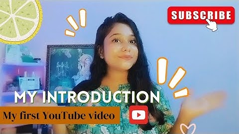 🫣MY First Vlog || MY First YouTube Video ||  Introduction my YouTube channel|| #intro #myfirstvlog