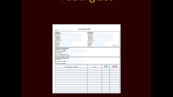 Export Documents for international shipping and common mistakes to avoid