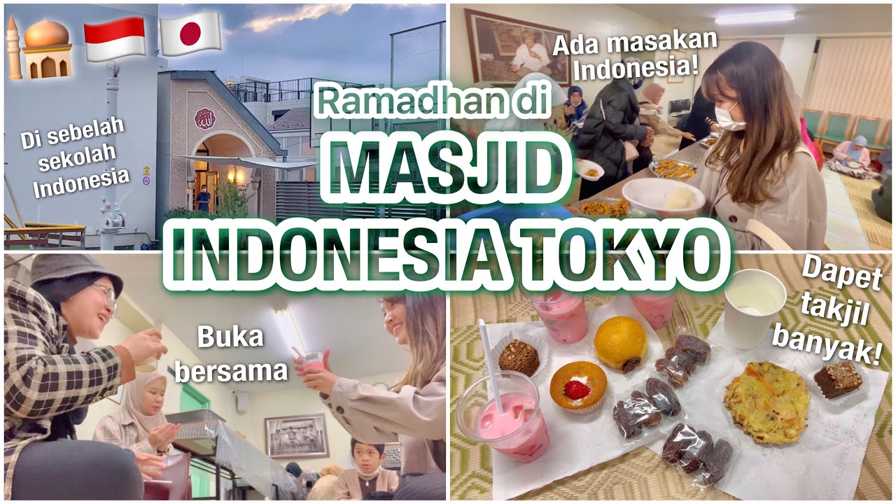 BUKA PUASA DI MASJID INDONESIA TOKYO!! DI JEPANG TAPI VIBES INDONESIA BANGET?!