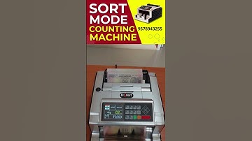Easily Use Sort Mode Counting Machine #eromart #sortmode #reels #2024
