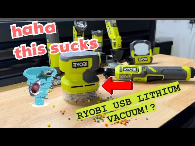 Lampe torche RYOBI 4V USB Lithium - 640 lumens - 1 Batterie 2,0Ah -  RLP4-120G - Espace Bricolage