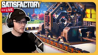 ACTIVATING Radio Control Units! - Lets Play 🔴 Satisfactory LIVE