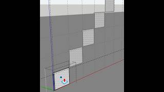 The Fastest way to Create a Stair in SketchUp - Save time #sketchup #sketchuptutorial