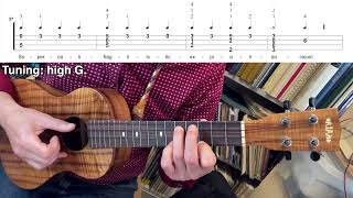 Supercalifragelisticexpialidocious - Mary Poppins (Ukulele fingerstyle tutorial)