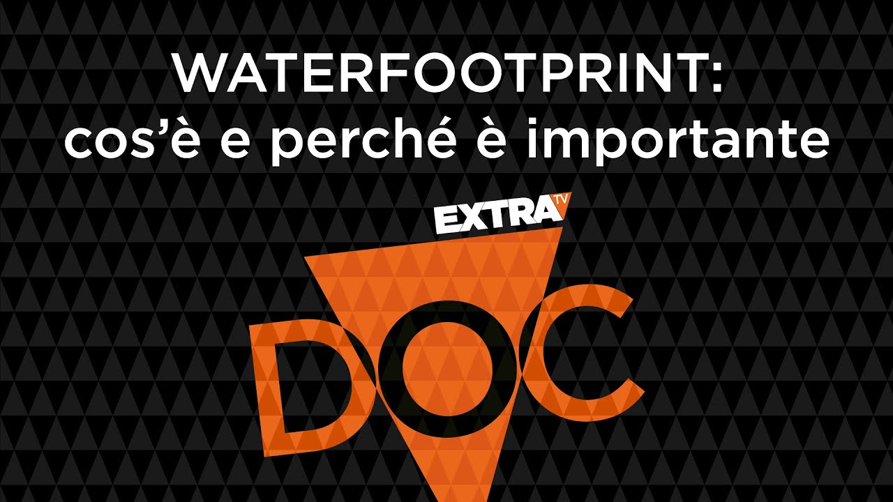 Cos'è il Water footprint? - DOC - YouTube