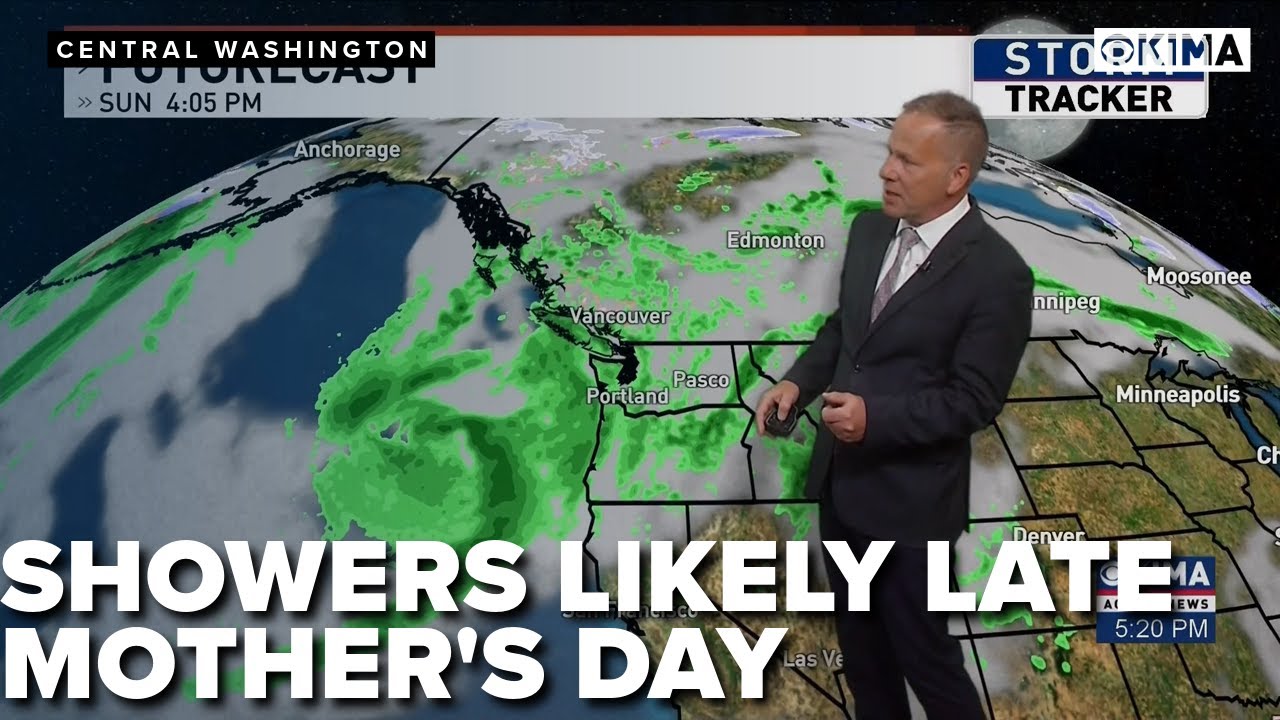 Showers Likely Late on Mother's Day - YouTube