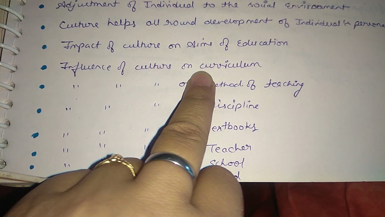 CULTURE Part -2 (cultural lag, impact of education and Culture)