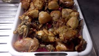 STEP BY STEP HOW TO PRESERVE FRIED CHICKEN WITHOUT FRIDGE ☺👍👍💖💜💛💚💙