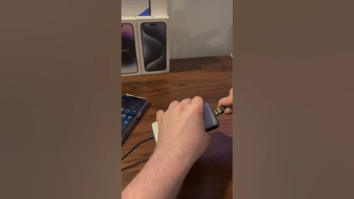 I Plugged #ETHERNET into #iPhone 15 Pro and THIS HAPPENED!