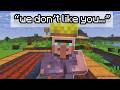 This Minecraft Add-On makes Villagers TALK???