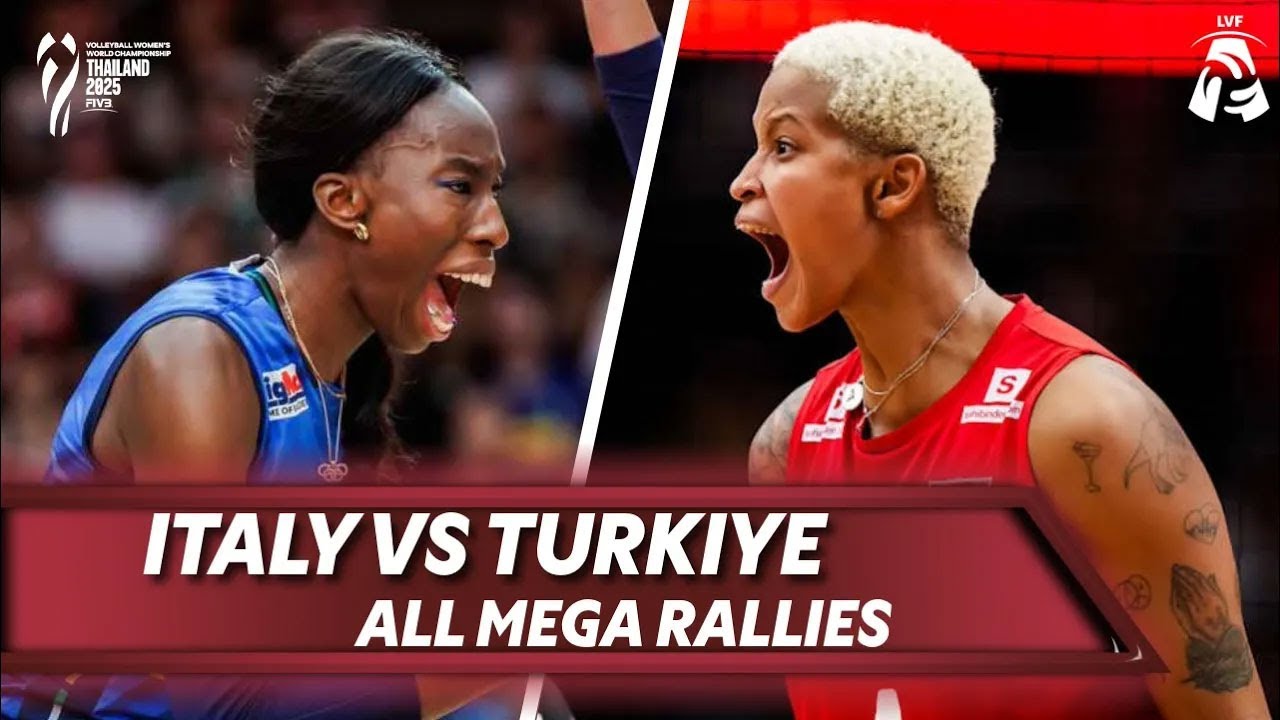 MEGA RALLY, Final Italy vs Türkiye | Women World Championship 2025