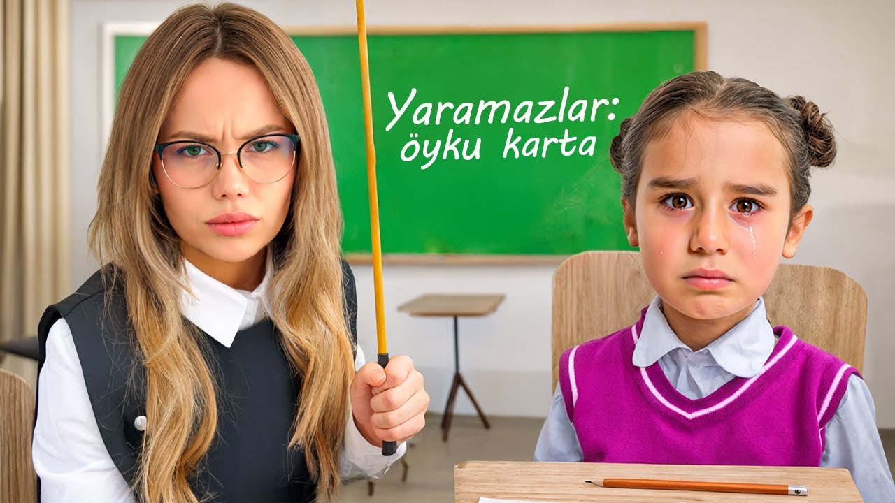 24 SAAT BOYUNCA ÖĞRETMEN OLDUM ! SINIFTA NELER YAŞANDI ? | Gamze Karta Öykü Karta