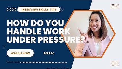 VLOG#67-HOW DO YOU HANDLE WORK UNDER PRESSURE|SHORT ANSWER BUT POWERFUL