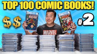 TOP 100 MOST VALUABLE COMIC BOOKS IN MY COLLECTION!!! BOX #2 $1,000 Key Comics!