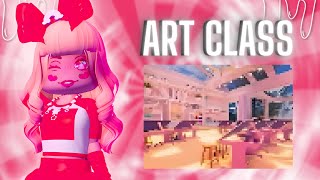 New Art Class In Royale High Gameplay