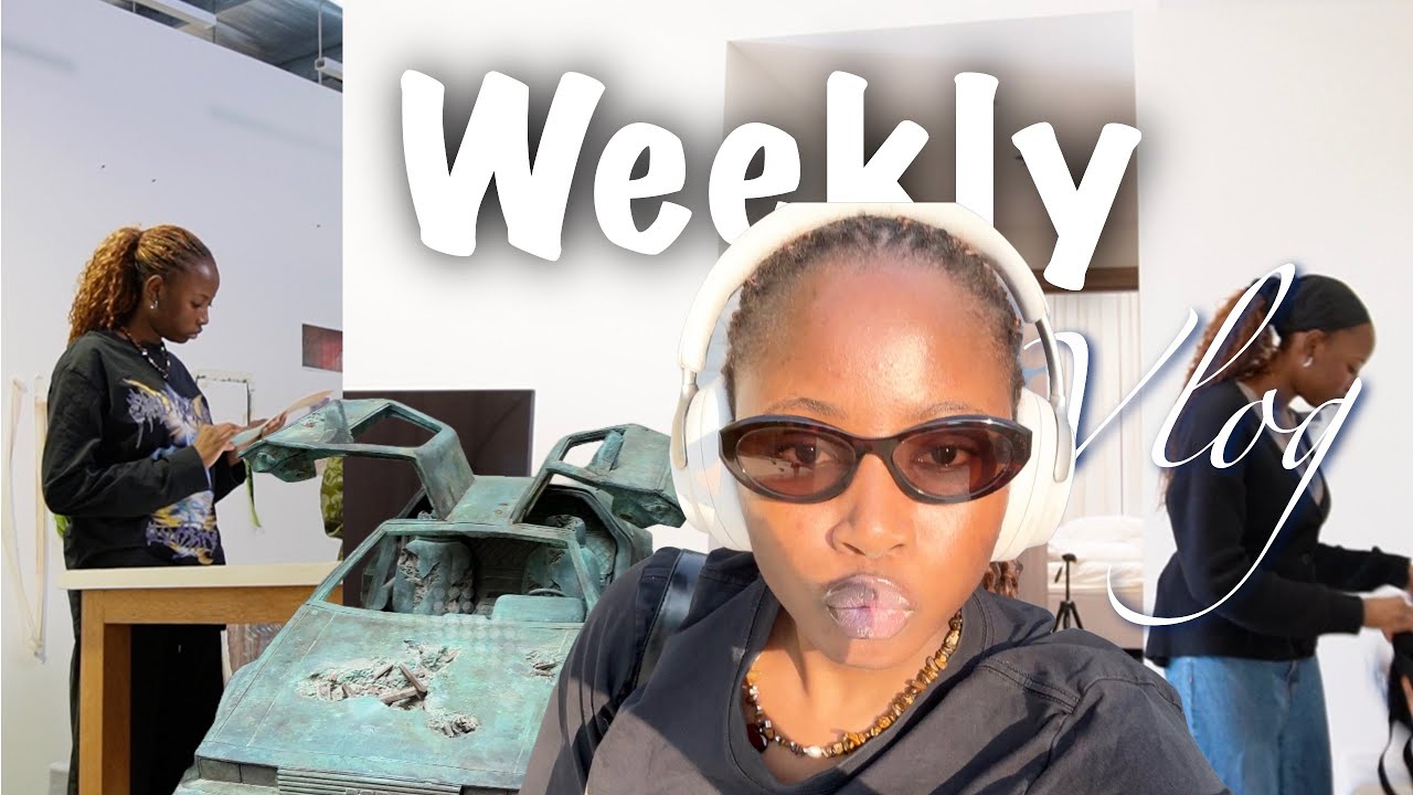 Fashion School Midterm | weekly vlog