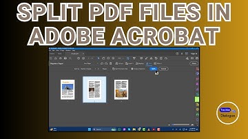 How to Split PDF Files in Adobe Acrobat