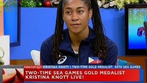 UB: Two-time SEA Games gold medalist Kristina Knott live!