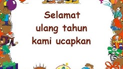 SELAMAT ULANG TAHUN (LIRIK) - Lagu Anak - Cipt. Adikarso - Musik Pompi S.  - Durasi: 2:18. 
