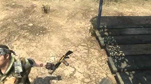 Call of Duty Black ops random tomahawk across the map- Firing Range