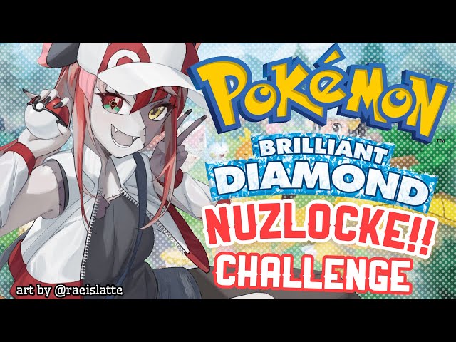 【Pokemon Brilliant Diamond】THE START OF OUR NUZLOCKE JOURNEY!!【Hololive ID 2nd Gen】のサムネイル