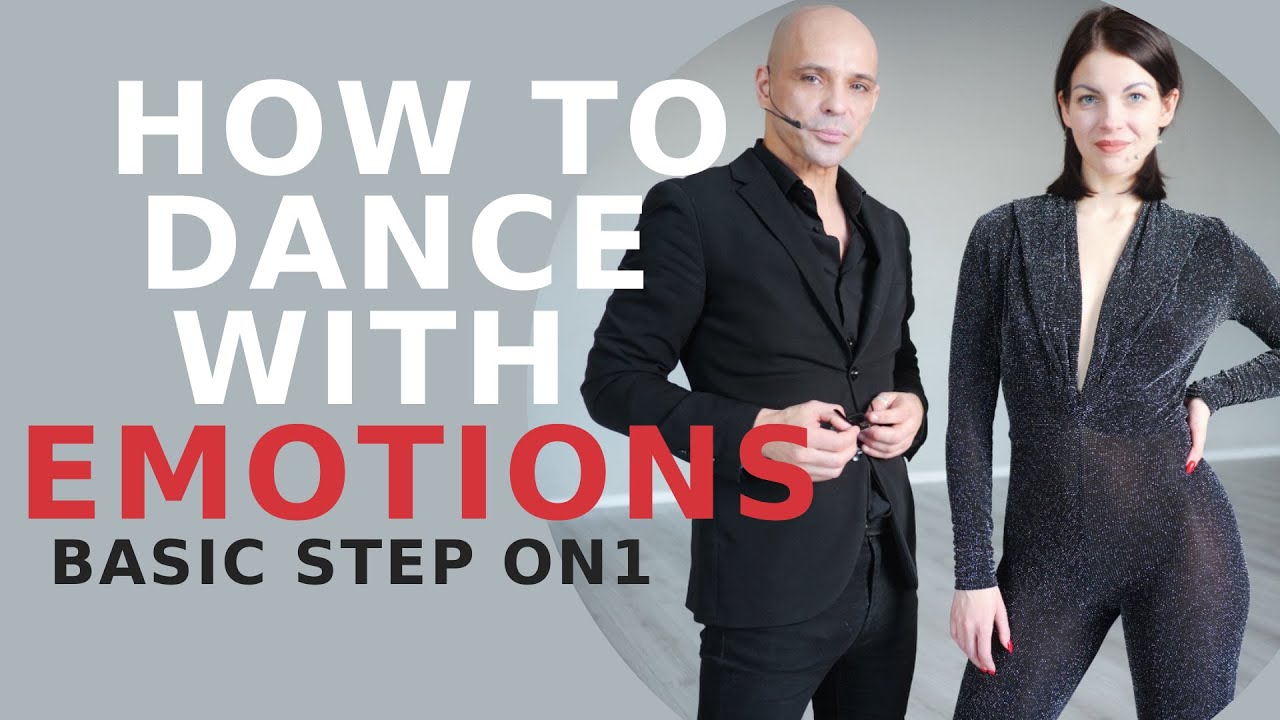 How to dance salsa basic step on 1 with emotions - Captain and Liana