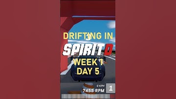 Unity Game | SpiritD Drift - Week 1 Day 5 #drift #games #racing #driftcar #spiritd #unity #gamedev