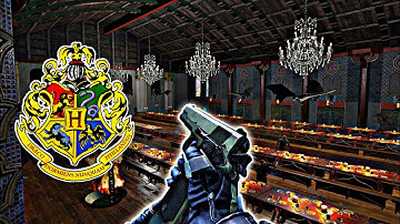 Call of Duty: Black Ops III Zombies - Harry Potter - Great Hall (Custom Map Zombies)
