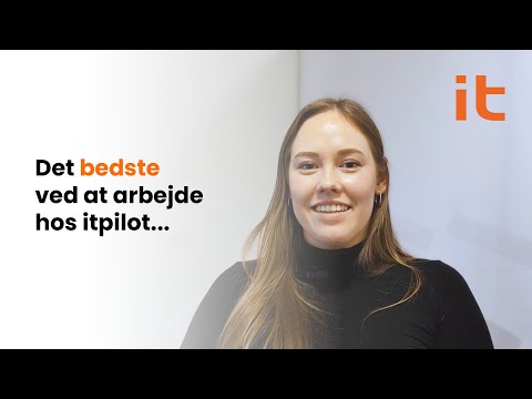 Emilie fortæller om, hvordan det er at arbejde hos itpilot