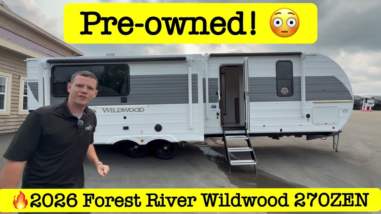 Pre-Owned 2026 Forest River Wildwood 270ZEN - YouTube