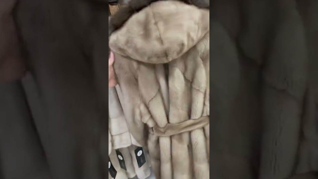 👑PREMIUM FUR NAFA в длине 110 см с куницей