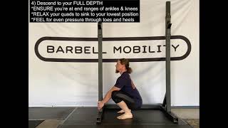 Bottom Squat Hold w/Support