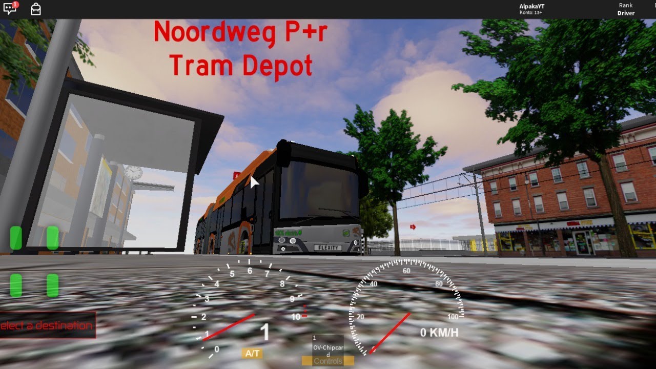 Roblox Transport Simulator 2019 Eine Runde Bus Fahren - roblox bus stop simulator door code