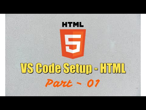 HTML Tutorial | 01 | VS Code Setup (Urdu)