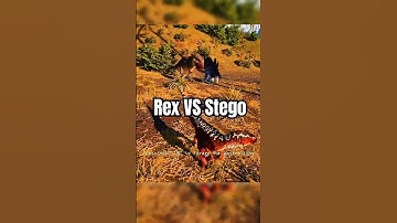 REX vs STEGO first combat #theisle