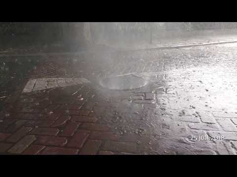 Putdeksels komen omhoog bij kort noodweer