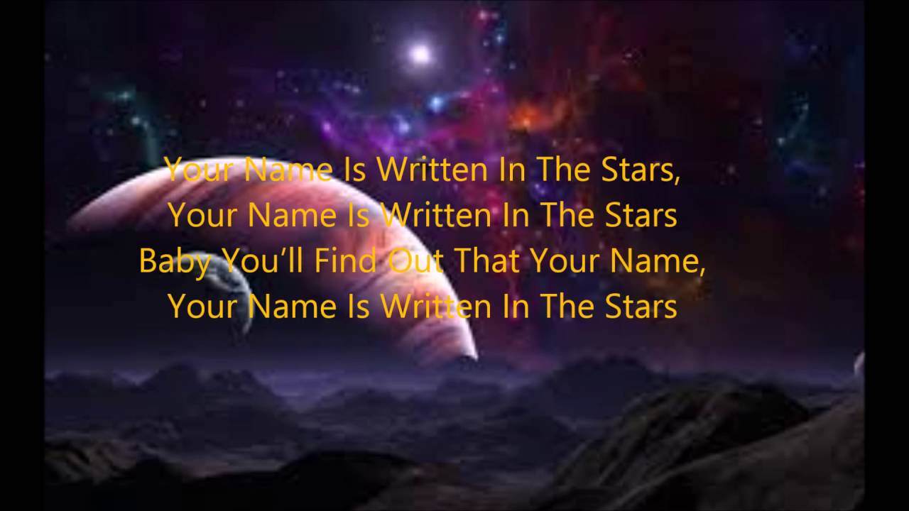 Written In The Stars Official Lyric Video - YouTube