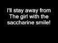 Donots- Saccharine Smile (Lyrics)