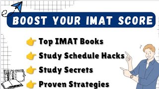 IMAT Study Books | Study Schedule | Effective Preparation Strategies