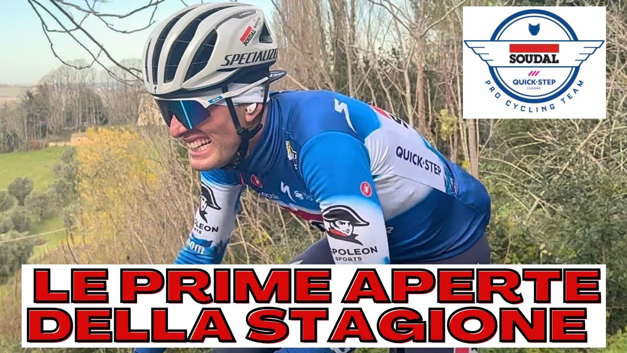 24H con un Professionista della Soudal Quick Step in Preparazione alle Prime Gare della Stagione
